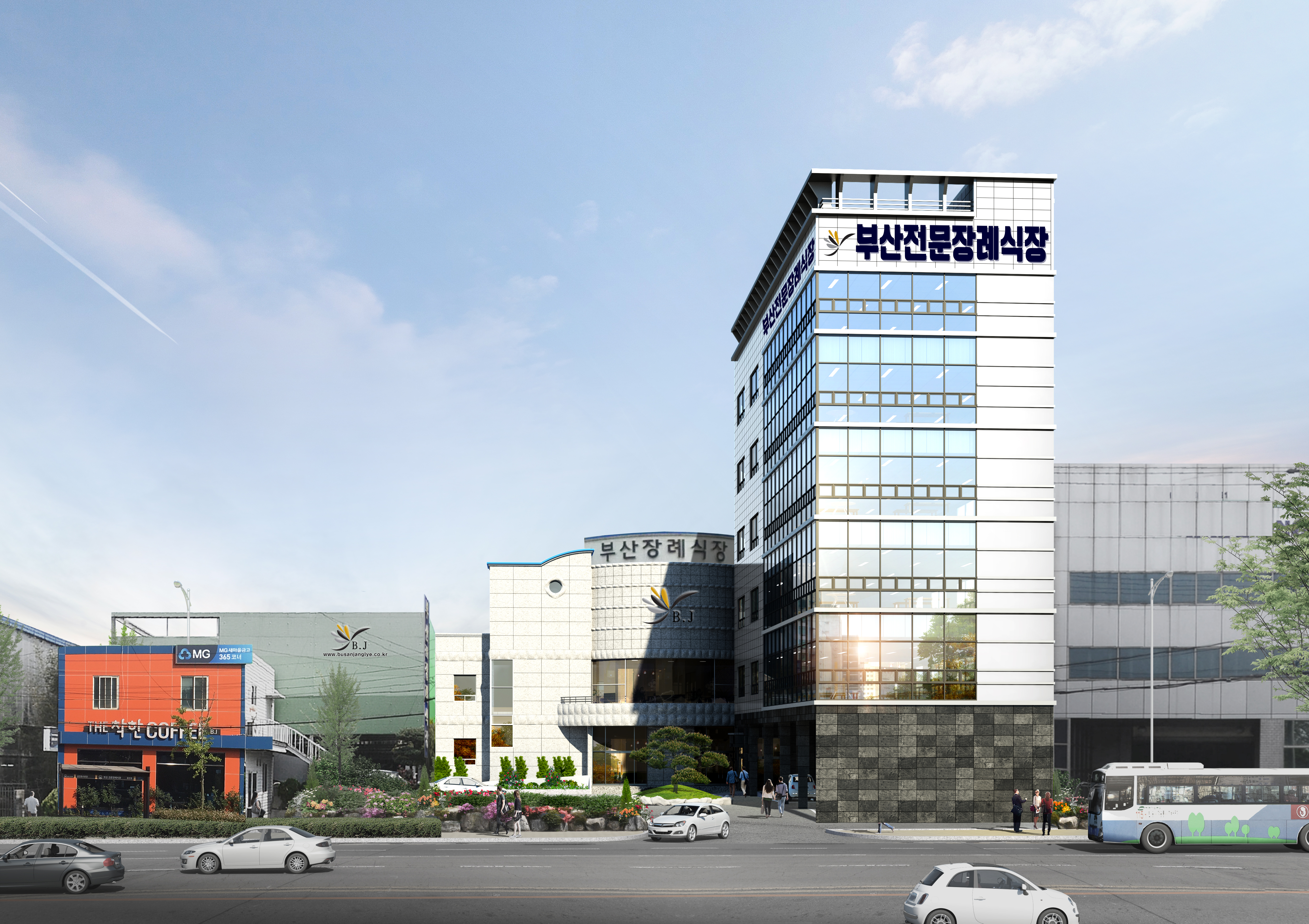 부산전문장례식장 조감도