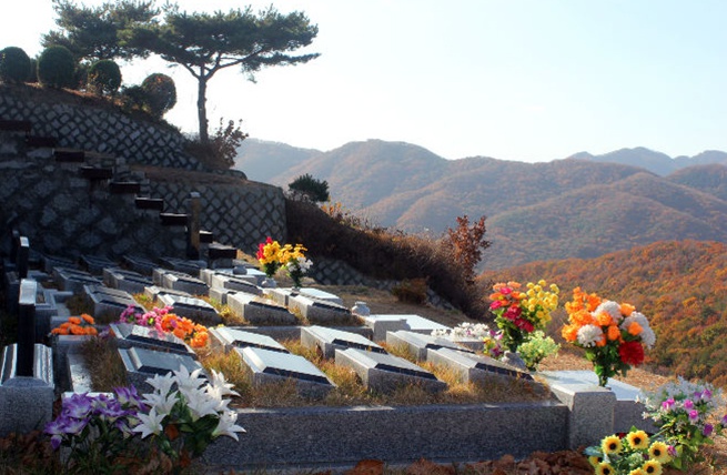 운경공원묘원 묘지 시설 사진 3