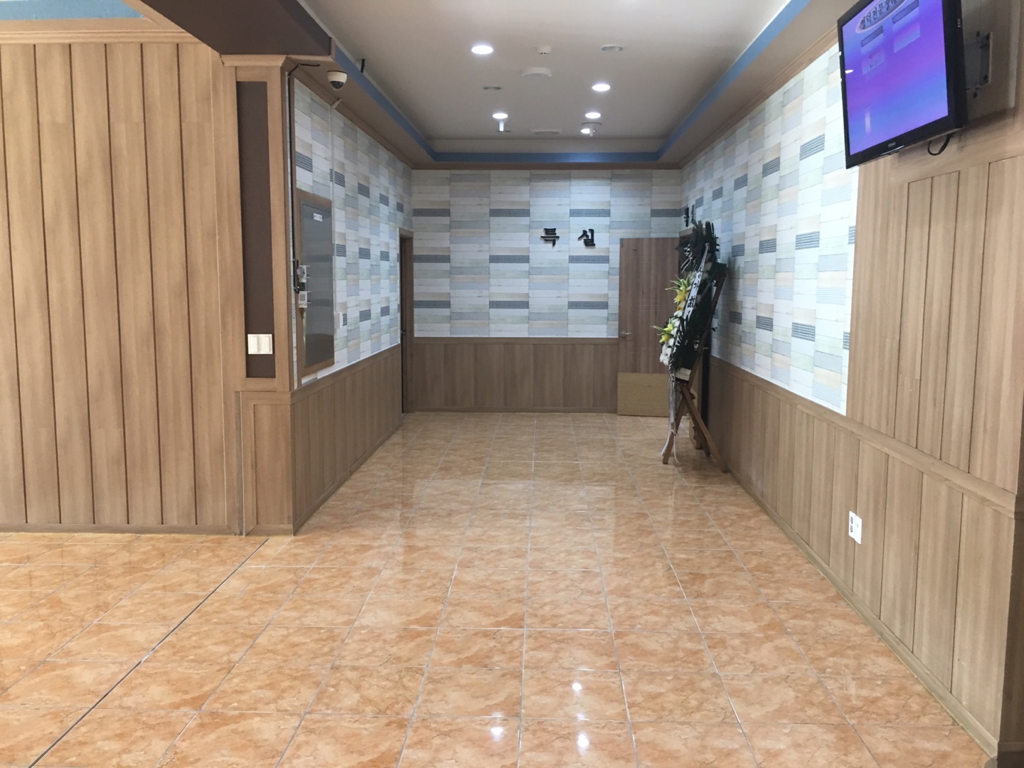 영덕전문장례식장 특실입구