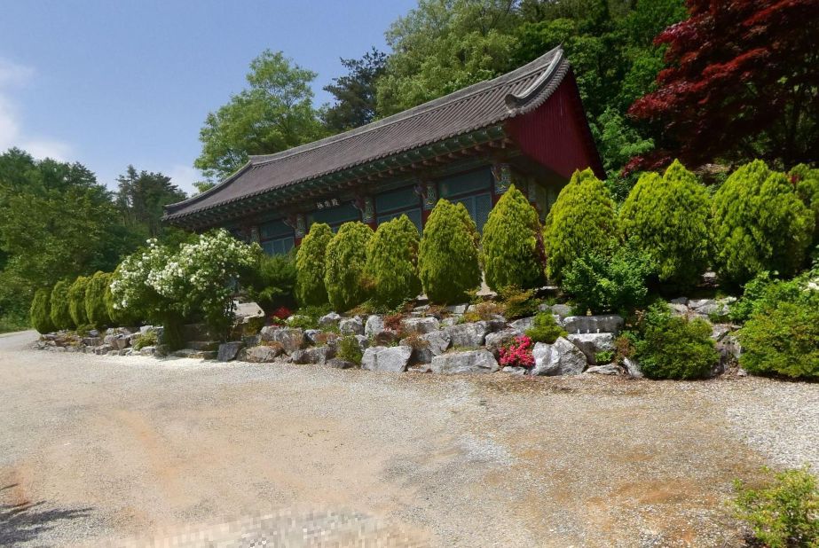 정심사 봉안당 전경