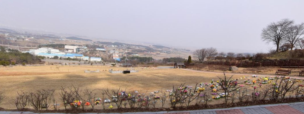 서산시희망공원(묘지) 전경