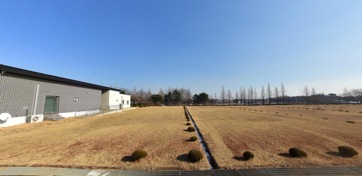 석문공설묘지 전경
