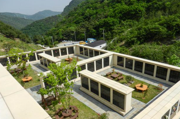 (재)예다원 묘원 전경