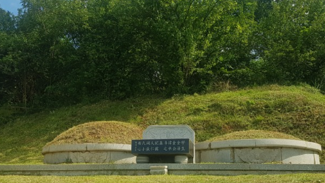 영중면 제1공설묘지 전경