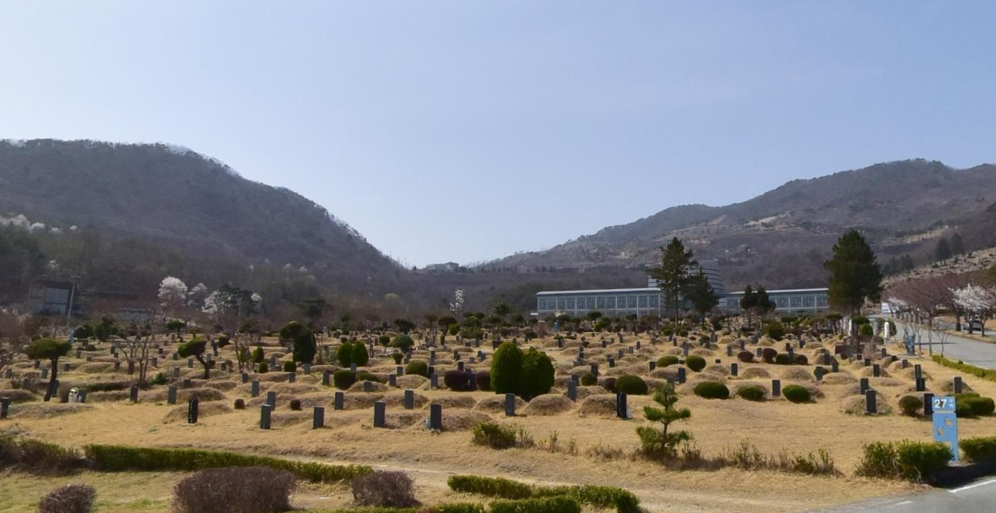 천주교하늘공원 봉안당 전경