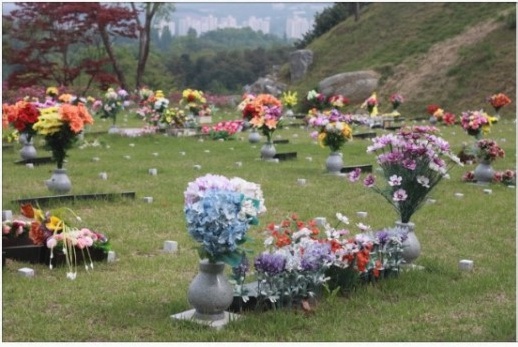 갈월사자연장지 자연장 시설 사진 2