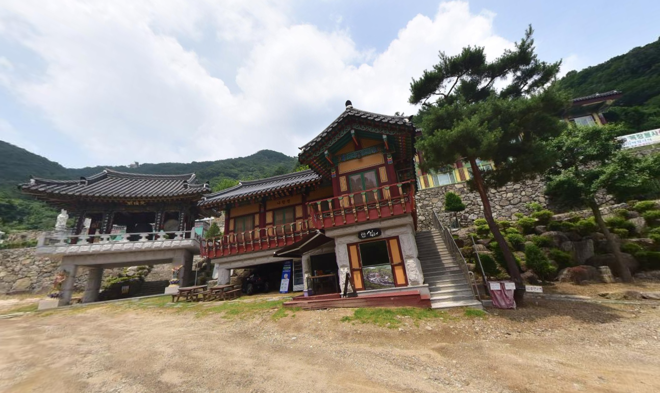 대원정사 자연장지 전경