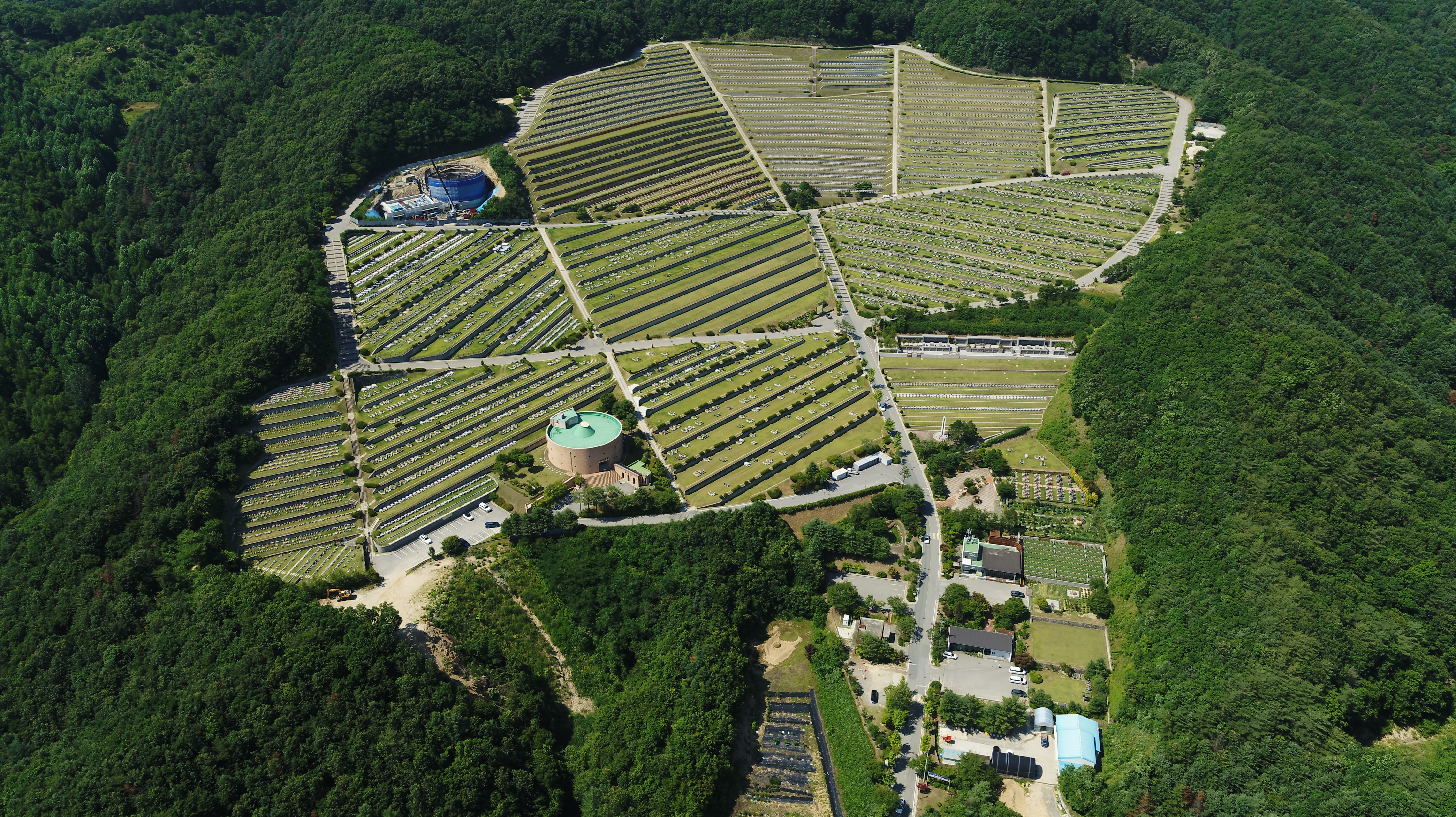 (주)광림공원 동산공원묘원(묘지) 전경