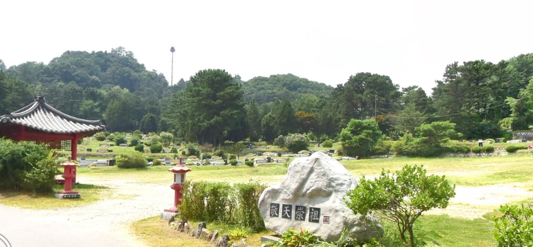 모란공원(봉안) 전경