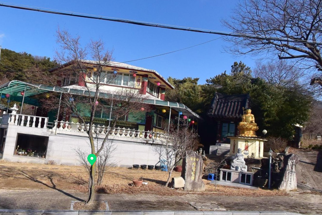 지장선원 전경