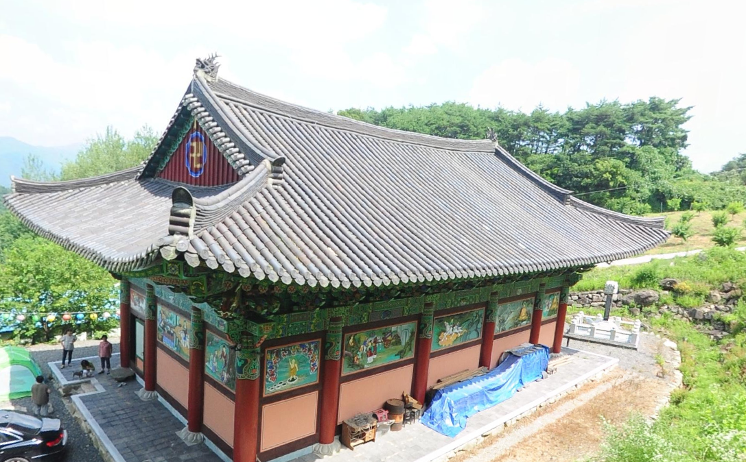 대원정사 봉안당 전경