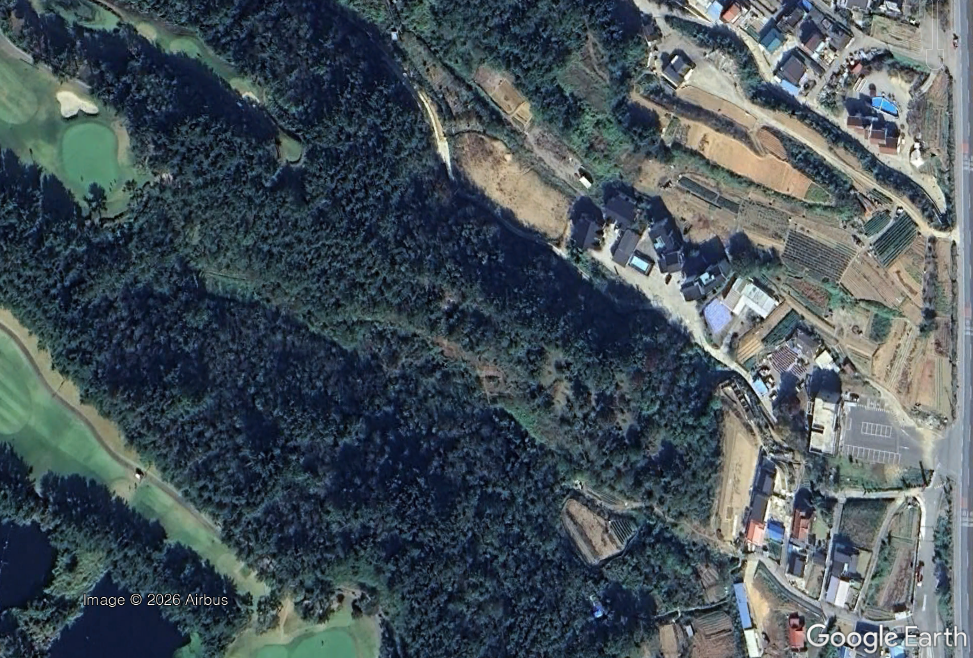 삼사교회 자연장지 전경