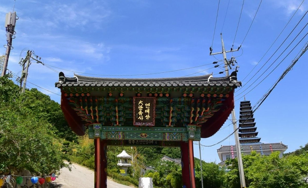 무일선원 수목장림 전경
