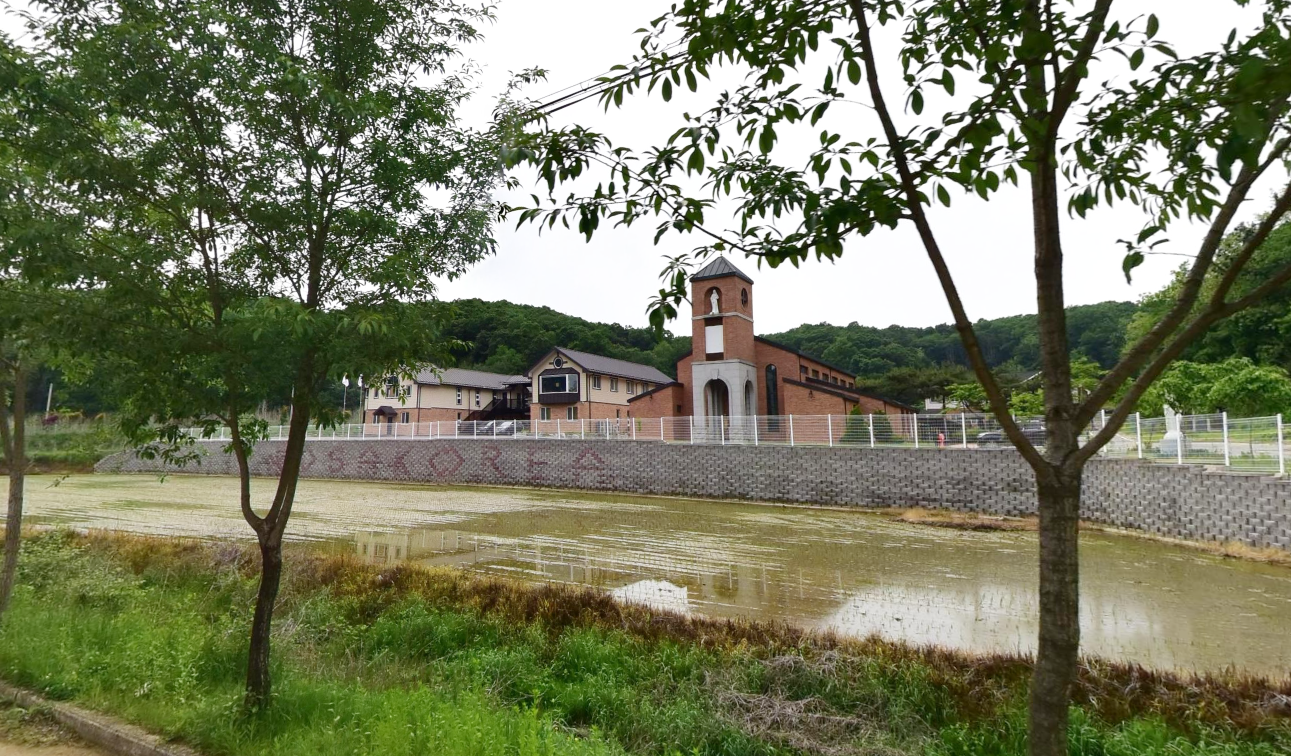 성아우구스띠노수도회 자연장지 전경