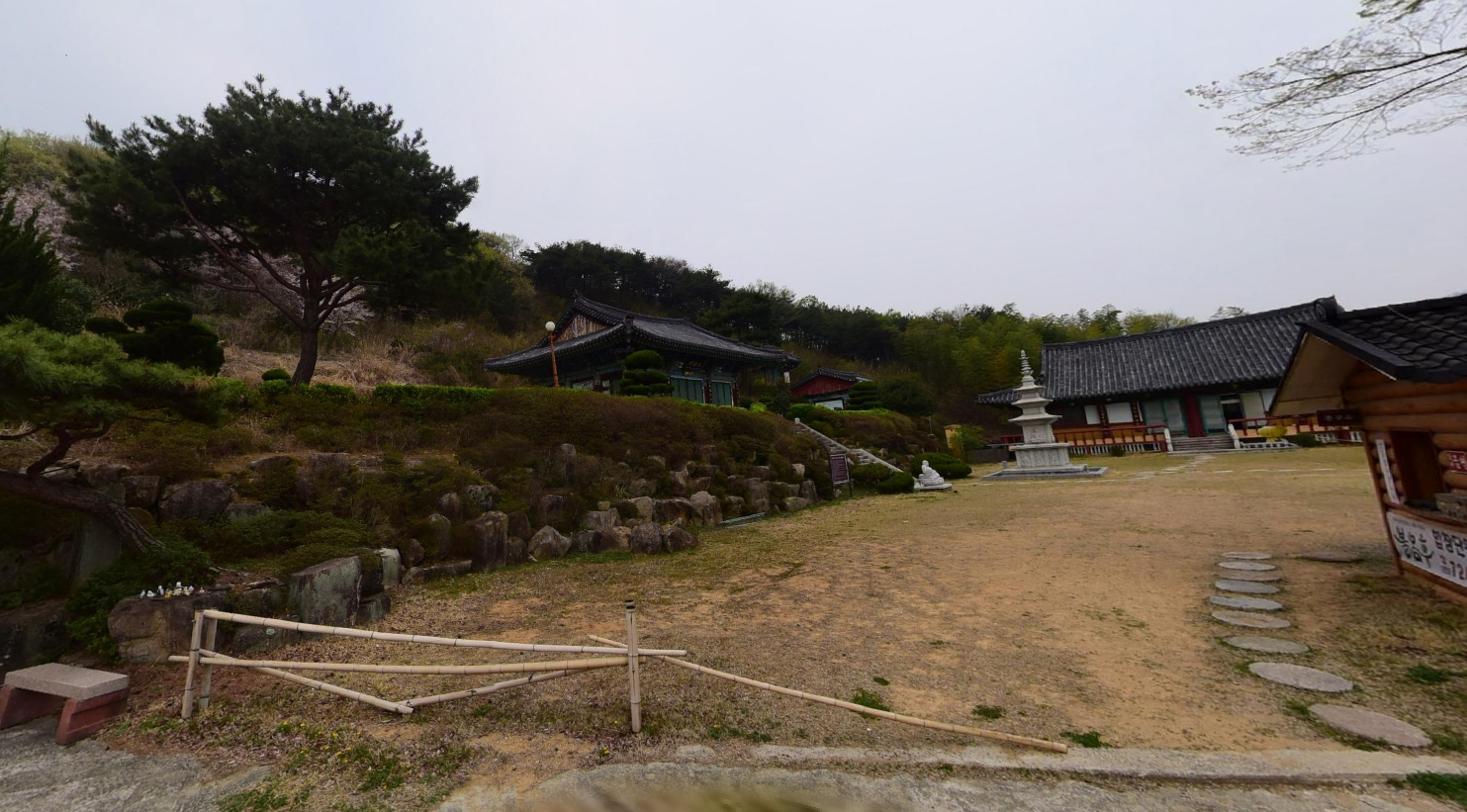 휴안추모공원 전경