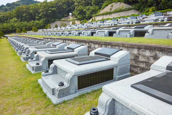 (재)평화공원 가족봉안묘 전경