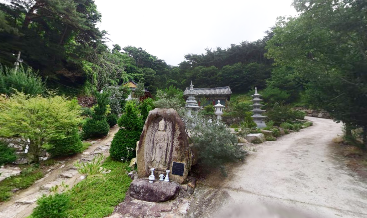 홍연암 자연장지 전경