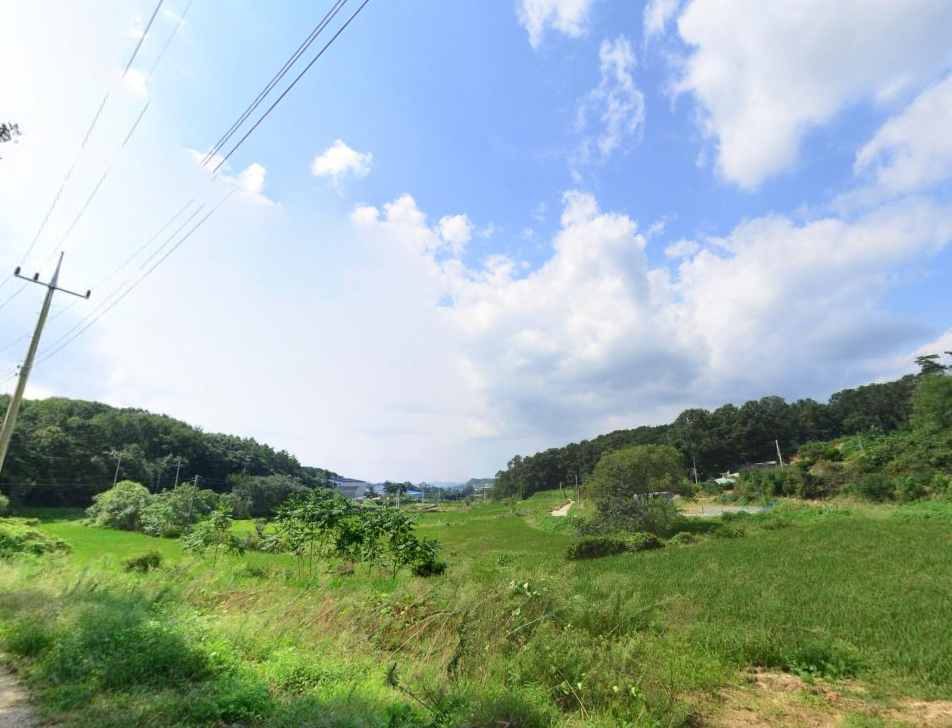 명성교회 자연장지 전경