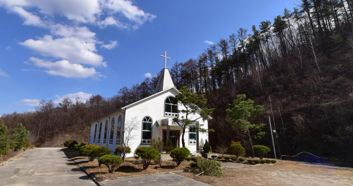 성도장로교회 자연장지 전경