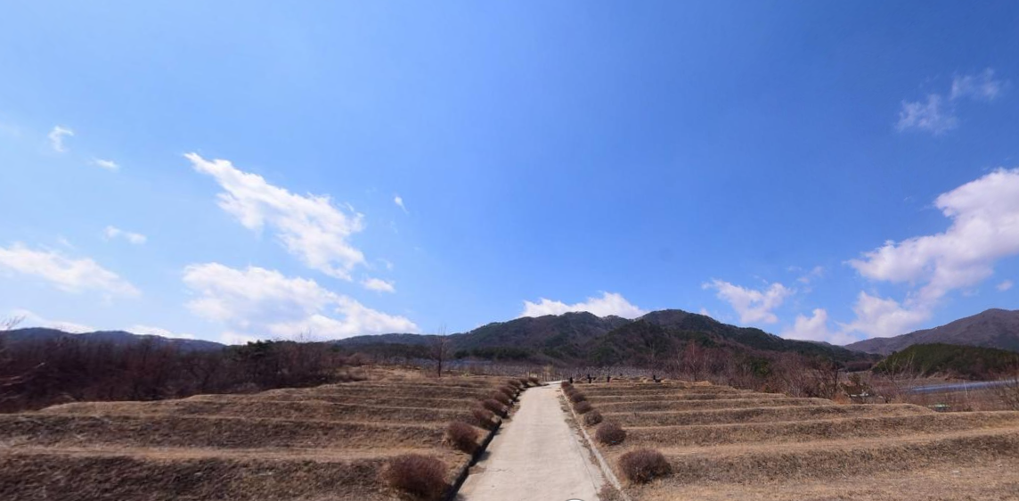 가북공설공원묘지 봉안당 전경