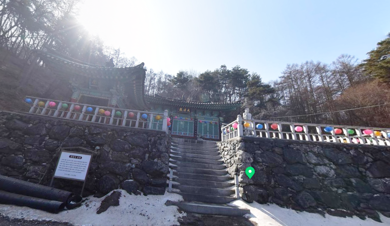 몽암사 봉안탑 전경