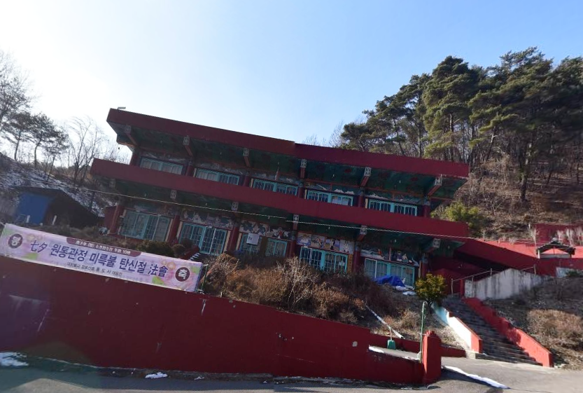 통도사 봉안탑 전경