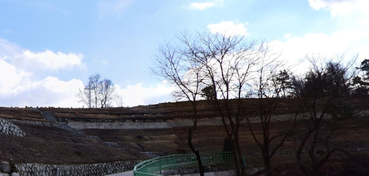 증평성요셉공원묘원 전경